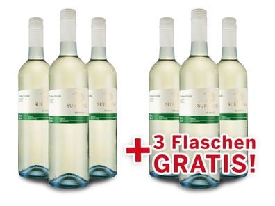 Vorteilspaket 6 für 3 Vinho Verde Surpresa mit 3 Fl. gratis halbtrocken