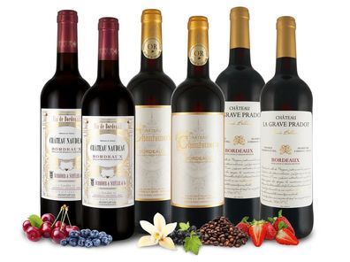 Top 3 Bordeaux-Weine trocken
