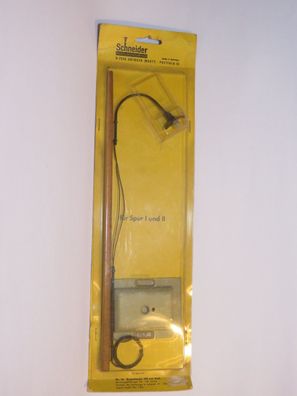 Schneider Nr. 36 - Bodenlampe - Spur 1 - Spur 2 - Originalverpackung - LGB