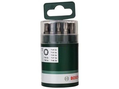 Bosch 10tlg. Schrauberbit-Set Standard für Innen-Torx-Schrauben (T)