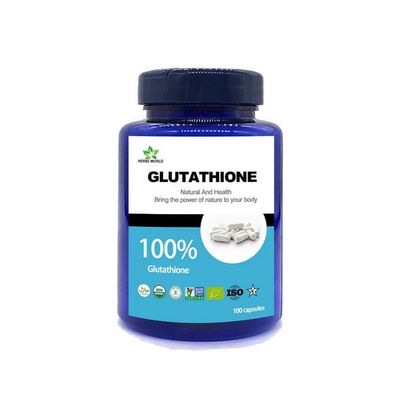 Glutathione 100% 680mg pro Dosis 100 Tabletten Kapseln Immunsystem Bio Halal
