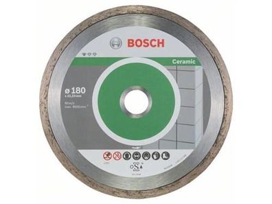 Bosch Diamanttrennscheibe Standard for Ceramic 180 x 22,23 x 1,6 x 7 mm