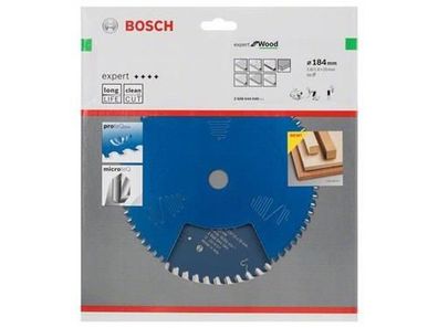 Bosch Kreissägeblatt Expert for Wood 184 x 20 x 2,6 mm, 56