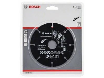 Bosch Trennscheibe Hartmetall Multi Wheel 115mm; 1 mm; 22,23 mm