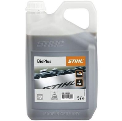 Stihl Bioplus 5 Liter Sägekettenhaftöl Biohaftöl Kettenöl