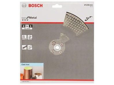 Bosch Diamanttrennscheibe Best for Metal 230 x 22,23 x 2,8 x 4,2 mm