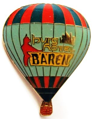 Burg Hotel Bären - Ballon Pin 30 x 24 mm