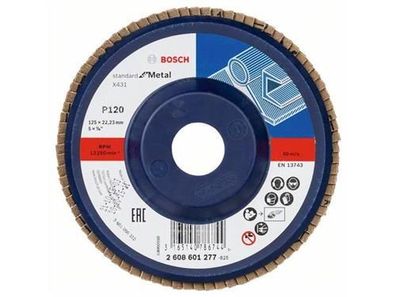 Bosch Fächerschleifscheibe X431, Standard for Metal