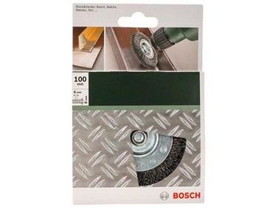 Bosch Scheibenbürsten für Bohrmaschinen – Gewellter Draht, 100 mm
