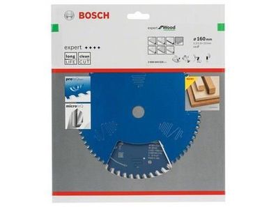 Bosch Kreissägeblatt Expert for Wood 160 x 20 x 2,2 mm, 48