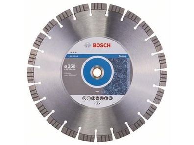 Bosch Diamanttrennscheibe Best for Stone 350 x 20,00 + 25,40 x 3,2 x 15 mm