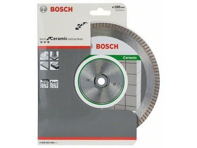 Bosch Diamanttrennscheibe Best for Ceramic Extra-Clean Turbo 180 x 22,23 x 1,6 x 7 mm