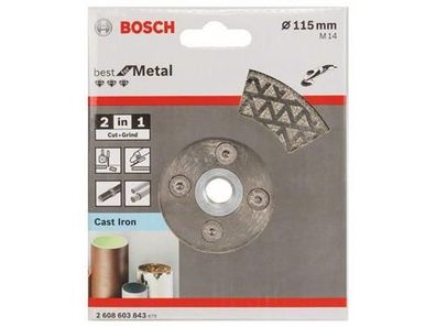 Bosch Diamanttrennscheibe Best for Metal 115 x 22,23 x 2,2 x 4 mm