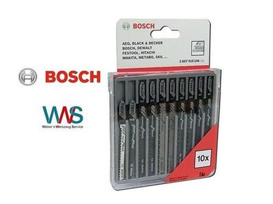 Bosch 10tlg. Stichsägeblatt Set für Holz Neu und OVP!!!