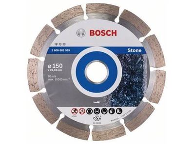 Bosch Diamanttrennscheibe Standard for Stone 150 x 22,23 x 2 x 10 mm