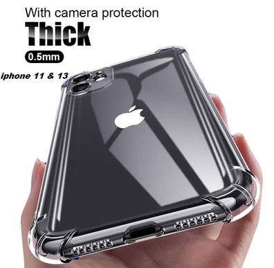Hülle iPhone 11 12 13 Pro Max Mini Case Handy Tasche Bumper Kamera Schutz Apple