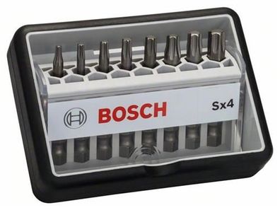 Bosch 8tlg. Robust Line Schrauberbit-Set Sx Extra-Hart 49 mm, 8tlg.