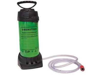 Eibenstock Wasserdruckbehälter Metall, 10 l, inkl. 3,5 m Schlauch