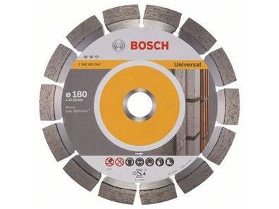 Bosch Diamanttrennscheibe Expert for Universal 180 x 22,23 x 2,4 x 12 mm