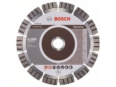 Bosch Diamanttrennscheibe Best for Abrasive 180 x 22,23 x 2,4 x 12 mm