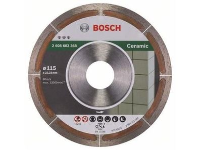 Bosch Diamanttrennscheibe Best for Ceramic Extraclean 115 x 22,23 x 1,2 x 5 mm