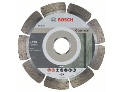 Bosch Diamanttrennscheibe Standard for Concrete 125 x 22,23 x 1,6 x 10 mm
