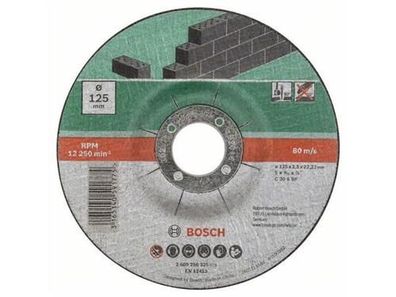 Bosch 5tlg. Trennscheiben-Set gekröpft für Stein