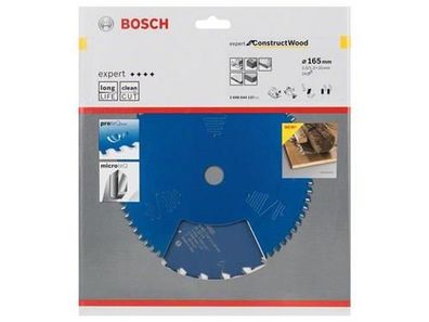 Bosch Kreissägeblatt Expert for Construct Wood 165 x 20 x 2,0 mm, 24