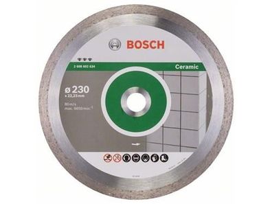 Bosch Diamanttrennscheibe Best for Ceramic 230 x 22,23 x 2,4 x 10 mm