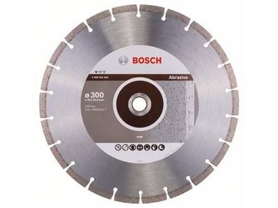 Bosch Diamanttrennscheibe Standard for Abrasive 300 x 20/25,40 x 2,8 x 10 mm
