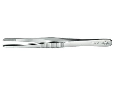 Knipex Präzisions-Pinzette stumpfe Form 120 mm