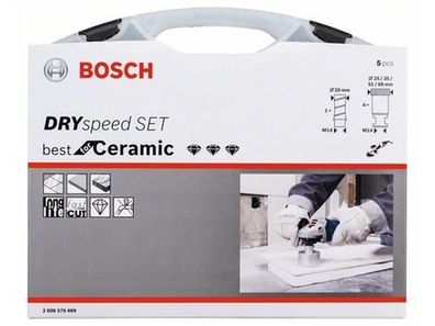Bosch 5tlg. Diamond DrySpeed-Set
