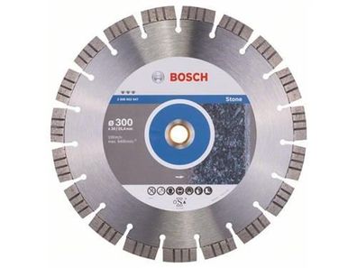 Bosch Diamanttrennscheibe Best for Stone 300 x 20,00 + 25,40 x 2,8 x 15 mm
