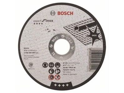 Bosch Trennscheibe gerade Expert for Inox AS 46 T INOX BF, 125 mm, 2,0 mm