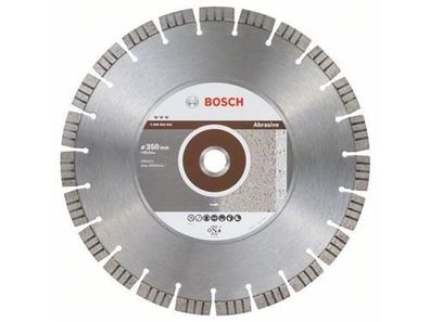 Bosch Diamanttrennscheibe Best for Abrasive 350 x 25,40 x 3,2 x 15 mm