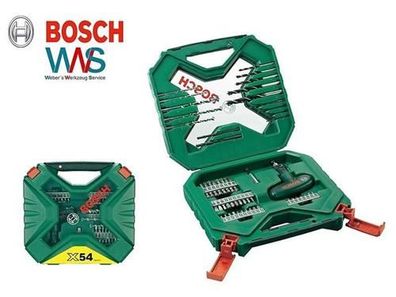 Bosch 54tlg. X-Line Set Bit und Bohrer Set Neu und OVP!!!