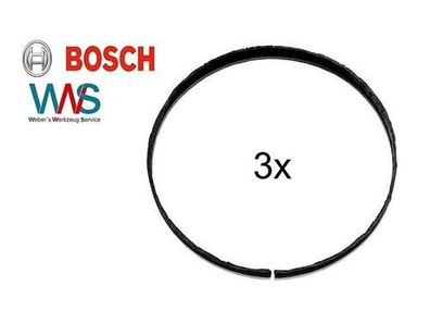 BOSCH 3x Ersatzbürste Bürstenkranz für GBR 14 / C / CA Betonschleifer NEU