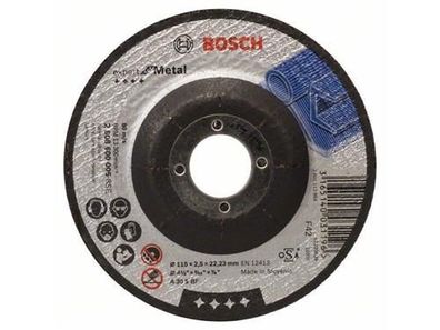 Bosch Trennscheibe gekröpft Expert for Metal A 30 S BF, 115 mm, 2,5 mm