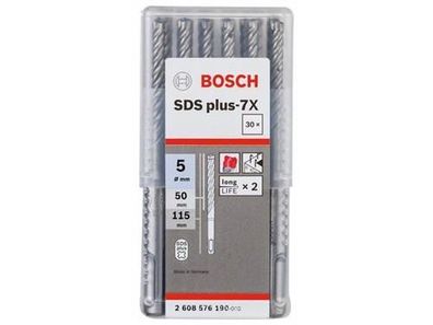 Bosch Hammerbohrer SDS-plus-7X 5 x 50 x 115 mm