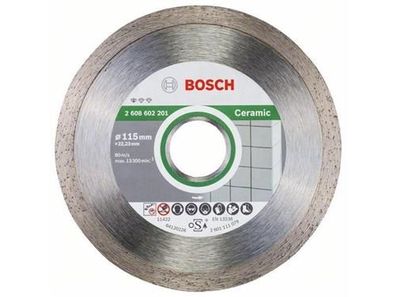 Bosch Diamanttrennscheibe Standard for Ceramic 115 x 22,23 x 1,6 x 7 mm