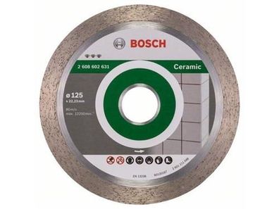 Bosch Diamanttrennscheibe Best for Ceramic 125 x 22,23 x 1,8 x 10 mm