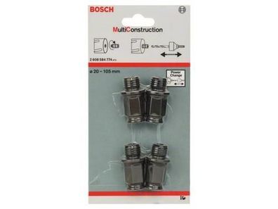 Bosch 4tlg. Adapter-Set