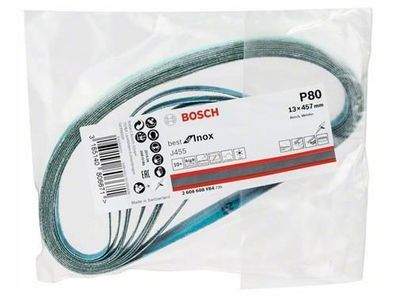 Bosch Schleifband J455 13 x 457 mm, 80