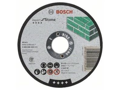 Bosch Trennscheibe gerade Expert for Stone C 24 R BF, 115 mm, 2,5 mm