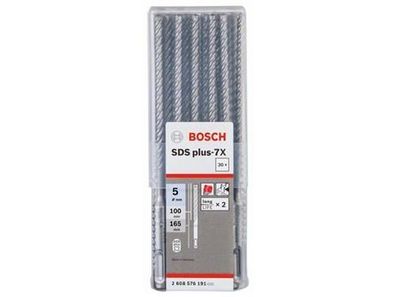 Bosch Hammerbohrer SDS-plus-7X 5 x 100 x 165 mm