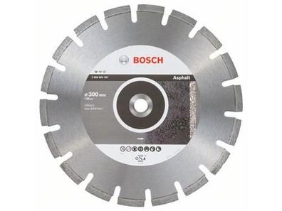 Bosch Diamanttrennscheibe Standard for Asphalt 300 x 20,00 x 2,8 x 10 mm