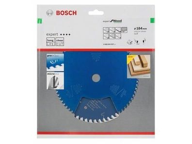 Bosch Kreissägeblatt Expert for Wood 184 x 16 x 2,6 mm, 56