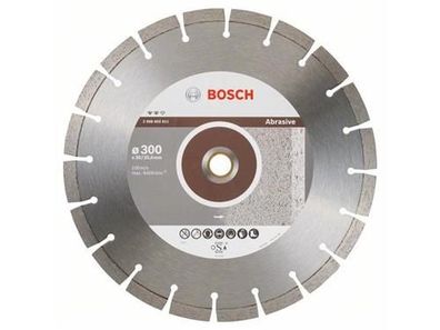 Bosch Diamanttrennscheibe Expert for Abrasive 300 x 20,00 + 25,40 x 2,8 x 12 mm