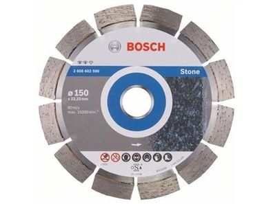 Bosch Diamanttrennscheibe Expert for Stone 150 x 22,23 x 2,4 x 12 mm
