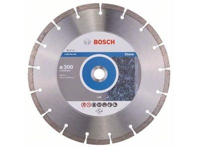 Bosch Diamanttrennscheibe Standard for Stone 300 x 22,23 x 3,1 x 10 mm
